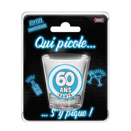 Verre shooter 50 ans