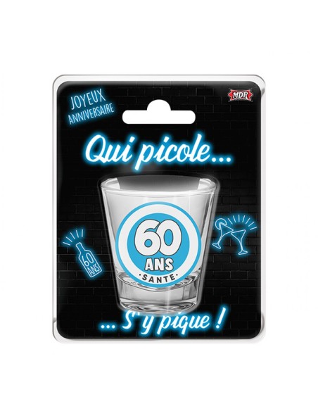 Verre shooter 50 ans