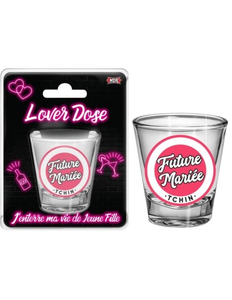 Verre shooter futur marié