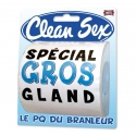 Papier toilette clean sex homme