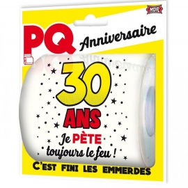 Papier toilette 20 ans