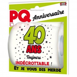 Papier toilette 30 ans