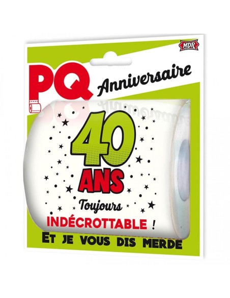 Papier toilette 30 ans