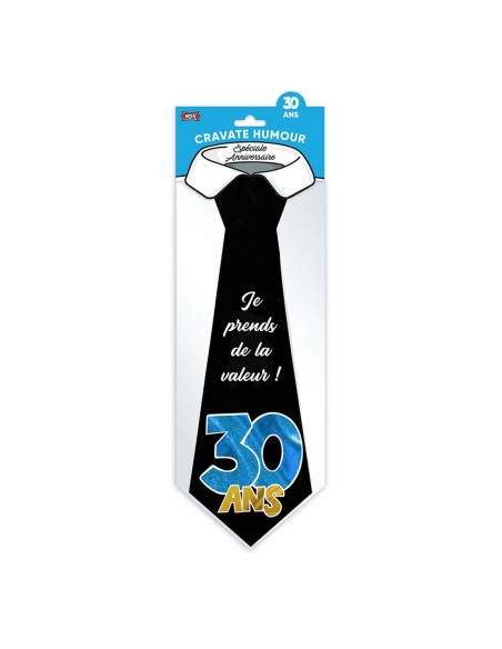 Cravate géante 30 ans