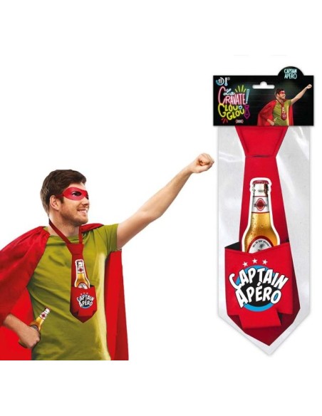 Cravate géante beau gosse