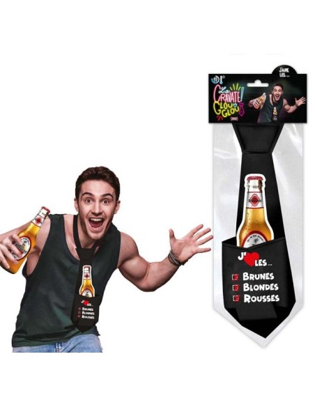 Cravate Glouglou queutard assoifé
