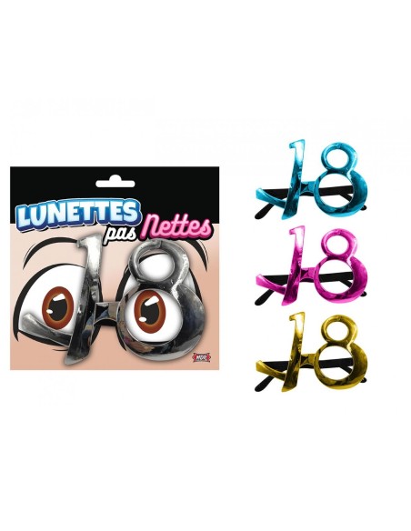 Lunettes annirsaire - 18 ans
