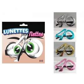 Lunettes annirsaire - 40 ans