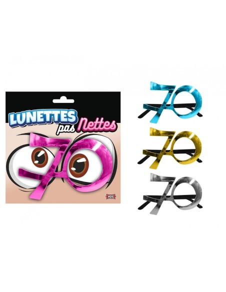 Lunettes annirsaire - 70 ans