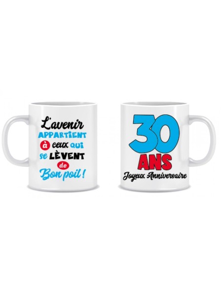 Mug 30 ans homme