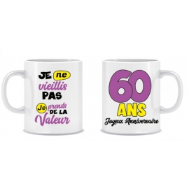 Mug 60 ans homme