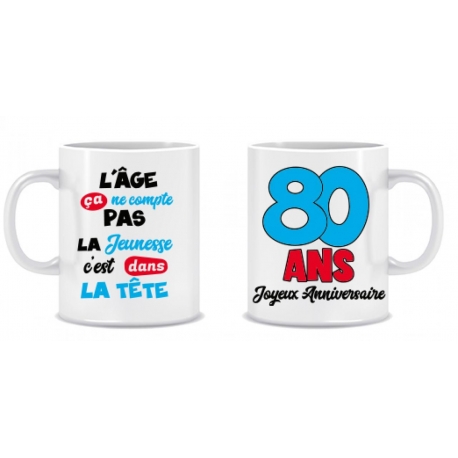 Mug 70 ans