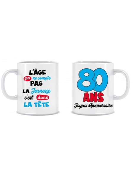 Mug 70 ans