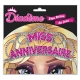 Diadème miss rose - Anniversaire