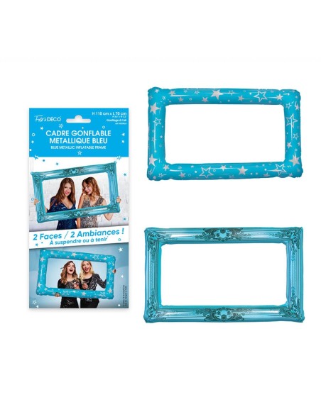 Cadre gonflable métallique - blanc