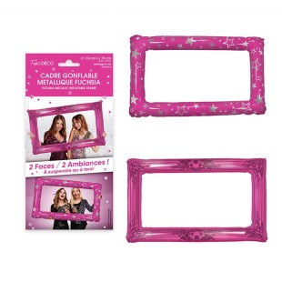 Cadre gonflable métallique - bleu