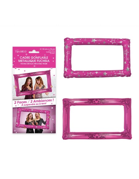 Cadre gonflable métallique - bleu