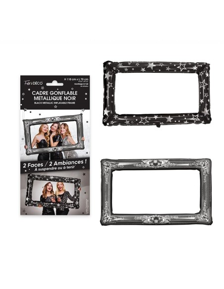 Cadre gonflable métallique - fucshia