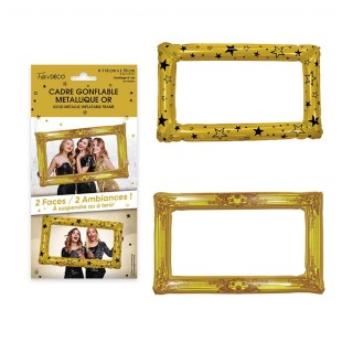 Cadre gonflable métallique - fucshia