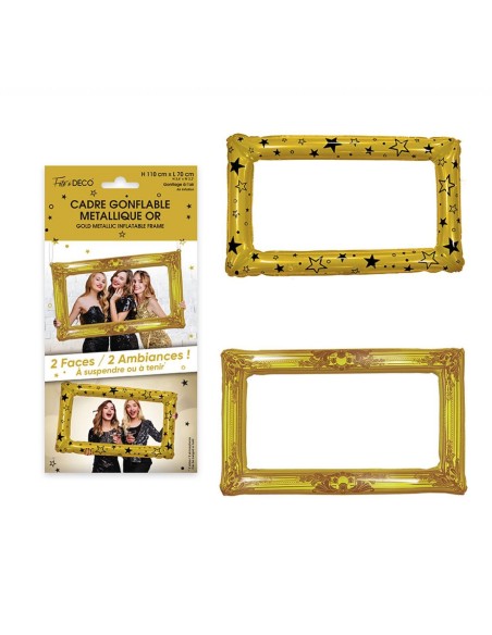 Cadre gonflable métallique - fucshia