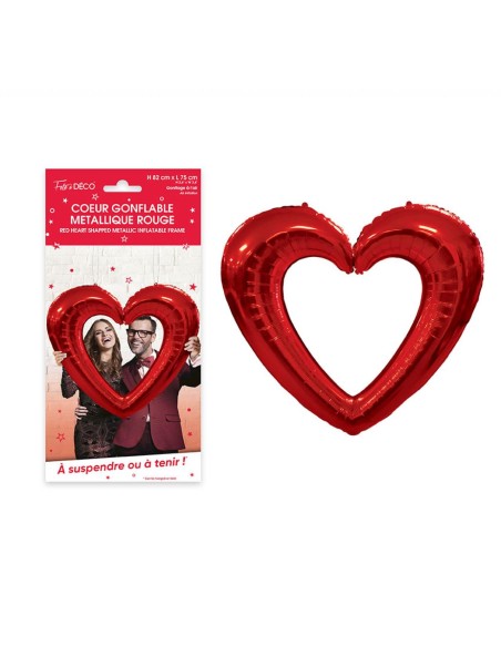 Cadre gonflable métallique - multicolore