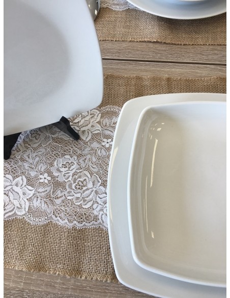 Location assiette plat Vinci