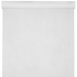 Rouleau de nappe intissée 10m - Blanc