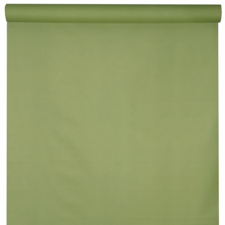 Rouleau de nappe intissée 10m - Vert pomme