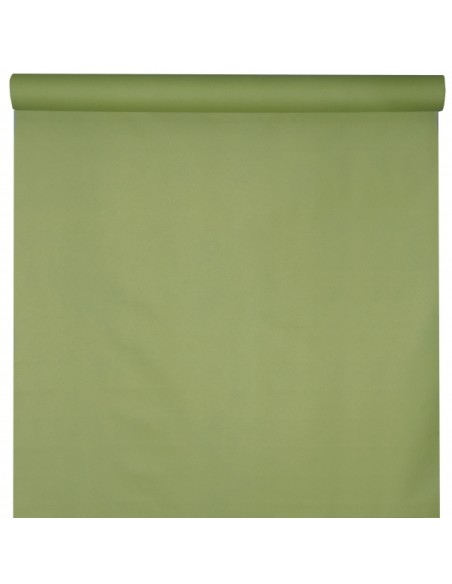 Rouleau de nappe intissée 10m - Vert pomme