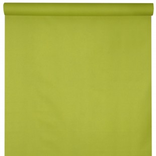 Rouleau de nappe intissée 10m - Vert pomme