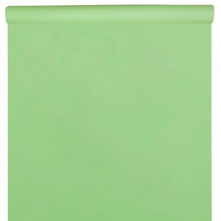 Rouleau de nappe intissée 10m - Vert pomme