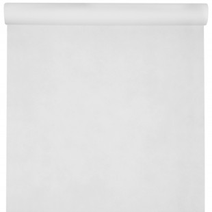 Rouleau de nappe intissée 10m - Blanc