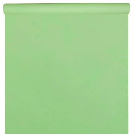 Rouleau de nappe intissée 10m - Vert pomme