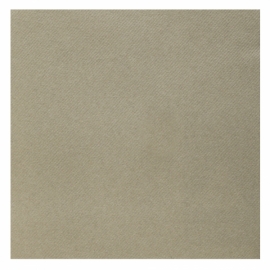 25 serviettes voie sèche 40x40cm - Taupe