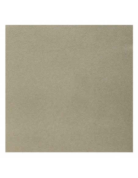 25 serviettes voie sèche 40x40cm - Grège