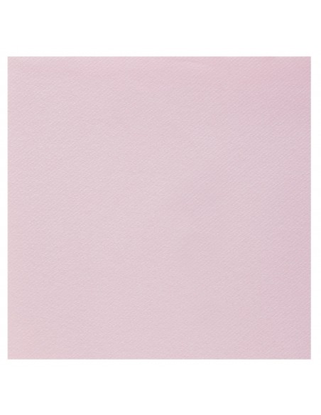 25 serviettes voie sèche 40x40cm - Rose gold