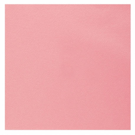 25 serviettes voie sèche 40x40cm - Rose clair