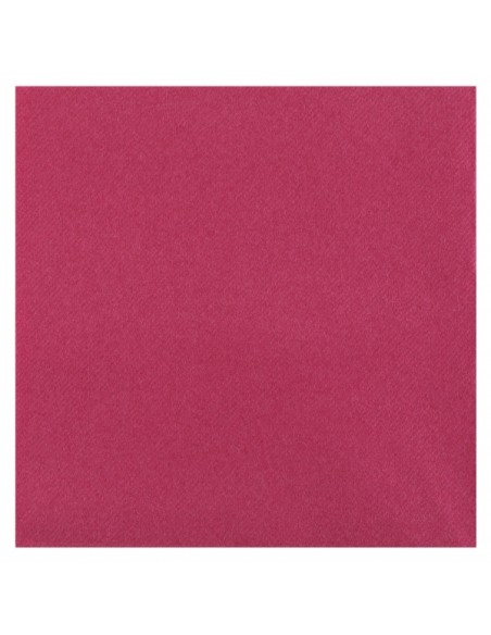 25 serviettes voie sèche 40x40cm - Rose 