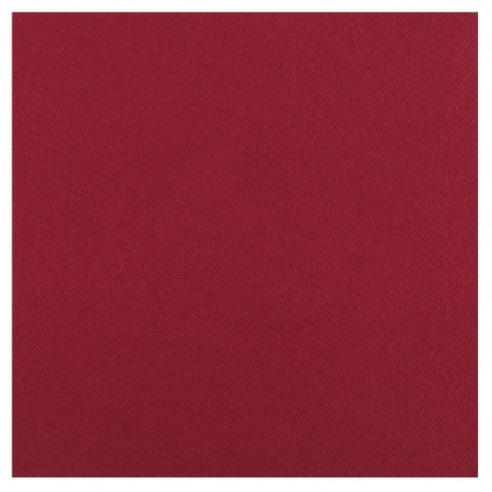 25 serviettes voie sèche 40x40cm - Rouge