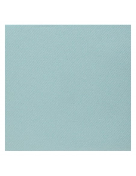 25 serviettes voie sèche 40x40cm - Aqua