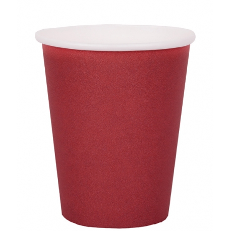 10 gobelets 25cl - Rouge