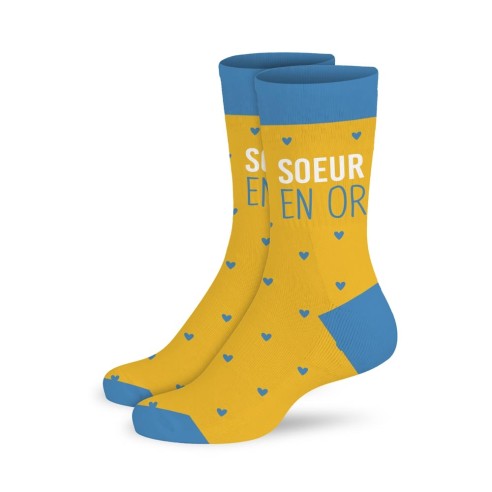 Chaussettes Soeur en or