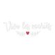 Sticker voiture mariage