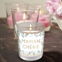 Bougie verre maman chérie