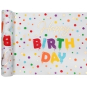 Chemin de table Happy birthday ballons 3m