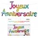 Ballons métalliques joyeux anniversaire - Rose gold