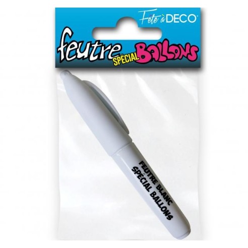 Feutre noir spécial ballons