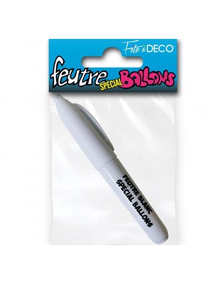 Feutre noir spécial ballons