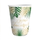 10 serviettes anniversaire tropical