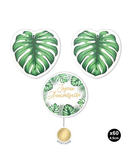 Livre d'or anniversaire tropical